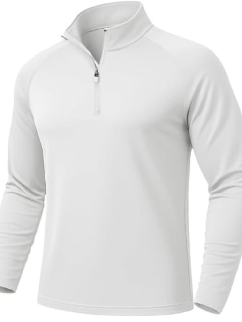 Men's 1/4 Zip Sun Shirt UPF 50+ Long Sleeve Rash Guard Golf Tee